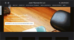 Desktop Screenshot of drjoanburrow.com